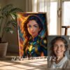 8c_mockup Fantasy Custom Anime Portrait from Photo | Personalized Digital Anime Drawing