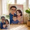 F11_1c_mockup Pastel Custom Anime Portrait from Photo | Personalized Digital Anime Drawing