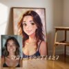 F11_5c_mockup Pastel Custom Anime Portrait from Photo | Personalized Digital Anime Drawing