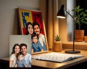 F12_10c_mockup Whimsical Custom Anime Portrait from Photo | Personalized Digital Anime Drawing