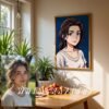 F12_1c_mockup Whimsical Custom Anime Portrait from Photo | Personalized Digital Anime Drawing
