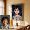 F12_9c_mockup Whimsical Custom Anime Portrait from Photo | Personalized Digital Anime Drawing