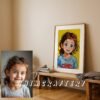 F13_4c_mockup Whimsical Custom Anime Portrait from Photo | Personalized Digital Anime Drawing