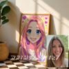 F15_8c_mockup Joyful Custom Anime Portrait from Photo | Personalized Digital Anime Drawing