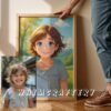 F16_10c_mockup Dreamy Custom Anime Portrait from Photo | Personalized Digital Anime Drawing