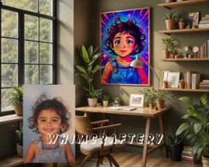 F17_10c_mockup Bold Custom Anime Portrait from Photo | Personalized Digital Anime Drawing