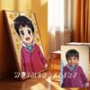 F18_7c_mockup Kawaii Custom Anime Portrait from Photo | Personalized Digital Anime Drawing