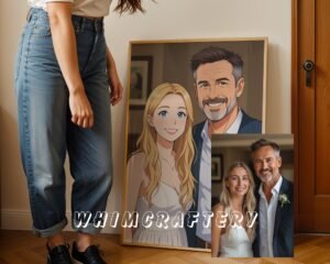 F19_10c_mockup Inspired Custom Anime Portrait from Photo | Personalized Digital Anime Drawing