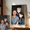 F19_1c_mockup Inspired Custom Anime Portrait from Photo | Personalized Digital Anime Drawing