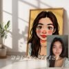 F1_3c_mockup Quirky Custom Anime Portrait from Photo | Personalized Digital Anime Drawing