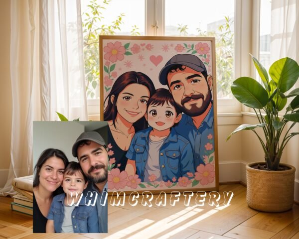 F21_1c_mockup Dreamy Custom Anime Portrait from Photo | Personalized Digital Anime Drawing