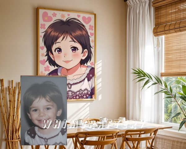 F21_8c_mockup Dreamy Custom Anime Portrait from Photo | Personalized Digital Anime Drawing