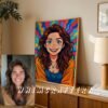 F22_4c_mockup Quirky Custom Anime Portrait from Photo | Personalized Digital Anime Drawing