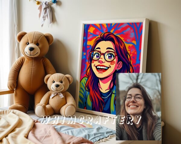 F22_6c_mockup Quirky Custom Anime Portrait from Photo | Personalized Digital Anime Drawing