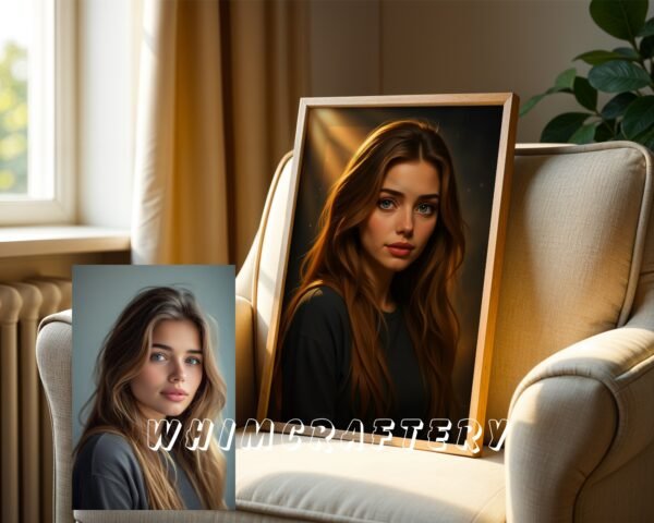 F24_3c_mockup Charming Custom Anime Portrait from Photo | Personalized Digital Anime Drawing