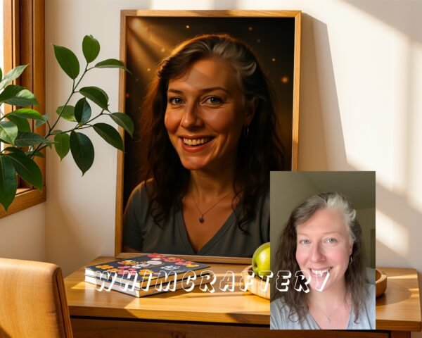 F24_5c_mockup Charming Custom Anime Portrait from Photo | Personalized Digital Anime Drawing