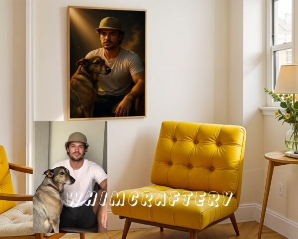 F24_7c_mockup Charming Custom Anime Portrait from Photo | Personalized Digital Anime Drawing