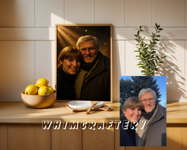 F24_8c_mockup Charming Custom Anime Portrait from Photo | Personalized Digital Anime Drawing