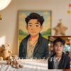 F26_3c_mockup Charming Custom Anime Portrait from Photo | Personalized Digital Anime Drawing