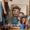 F29_8c_mockup Lovely Custom Anime Portrait from Photo | Personalized Digital Anime Drawing