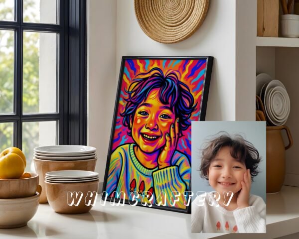 F30_10c_mockup Quirky Custom Anime Portrait from Photo | Personalized Digital Anime Drawing