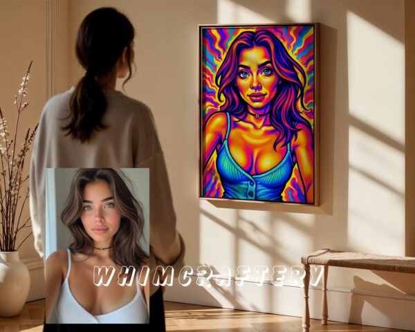 F30_1c_mockup Quirky Custom Anime Portrait from Photo | Personalized Digital Anime Drawing