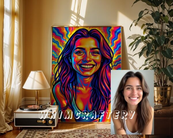 F30_4c_mockup Quirky Custom Anime Portrait from Photo | Personalized Digital Anime Drawing