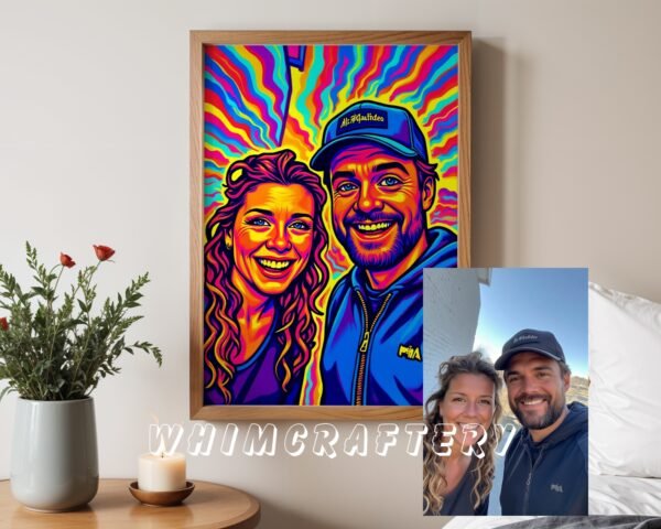 F30_8c_mockup Quirky Custom Anime Portrait from Photo | Personalized Digital Anime Drawing