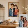 F3_10c_mockup Romantic Custom Anime Portrait from Photo | Personalized Digital Anime Drawing