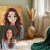 F4_4c_mockup Inspired Custom Anime Portrait from Photo | Personalized Digital Anime Drawing