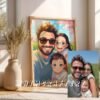 F5_2c_mockup Pastel Custom Anime Portrait from Photo | Personalized Digital Anime Drawing