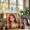 F5_6c_mockup Pastel Custom Anime Portrait from Photo | Personalized Digital Anime Drawing