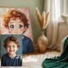 F5_7c_mockup Pastel Custom Anime Portrait from Photo | Personalized Digital Anime Drawing
