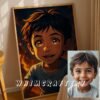 F6_10c_mockup Magical Custom Anime Portrait from Photo | Personalized Digital Anime Drawing