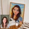 F7_4c_mockup Inspired Custom Anime Portrait from Photo | Personalized Digital Anime Drawing