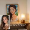 F8_3c_mockup Pastel Custom Anime Portrait from Photo | Personalized Digital Anime Drawing